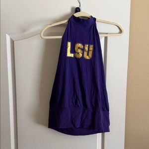 Vibrant Purple Halter Top